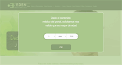 Desktop Screenshot of edenesthetics.com